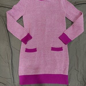 GAP Pink and Purple Striped Kids Dress
